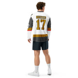 Lumberjacks Away Hockey Jersey - Noecker 17