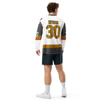 Lumberjacks Away Hockey Jersey - Witman 30