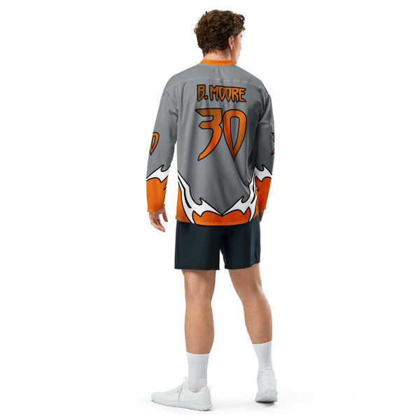 The Rink Rats Hockey Jersey - Moore 30