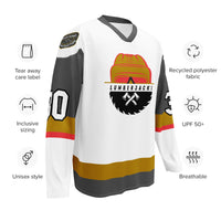 Lumberjacks Away Hockey Jersey - Witman 30