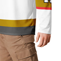 Lumberjacks Away Hockey Jersey - Noecker 17