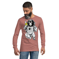 Space Monkey Mafia Unisex Long Sleeve Tee - Doubles 72