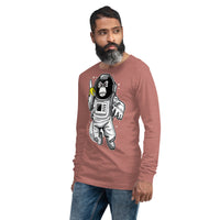 Space Monkey Mafia Unisex Long Sleeve Tee - Doubles 72