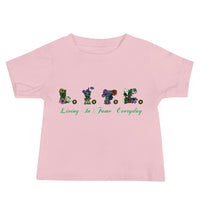 L.I.F.E. Flowers Baby Jersey Short Sleeve Tee